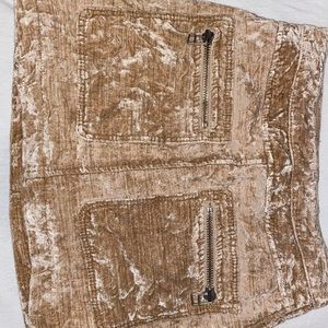 Free People Tan Skirt